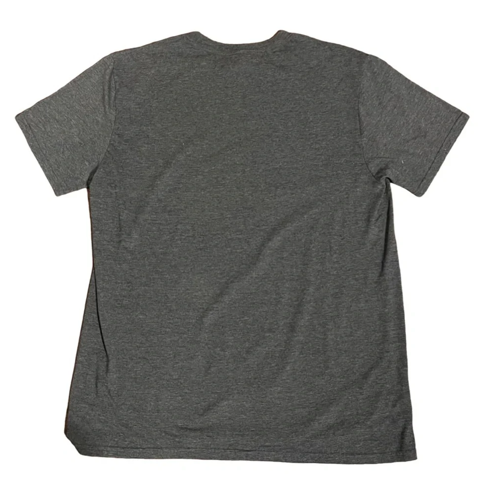 Mighty Morphin Power Rangers Gray Promo Retro TV Tee T Shirt Mens Size: Large - Picture 2 of 3
